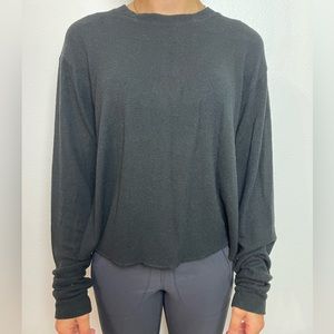 XS Lightweight Black Long Sleeve Sweater